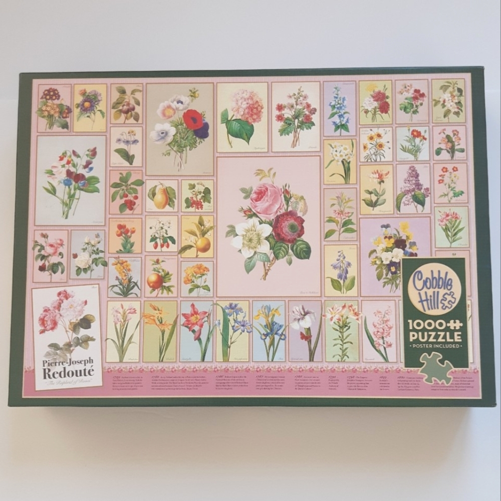 Redouté 1000-piece puzzle by Cobble Hill